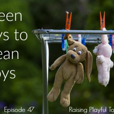 RPT 47: Cleaning toys & creating a healthy home