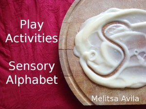 69. Everyday sensory alphabet activities
