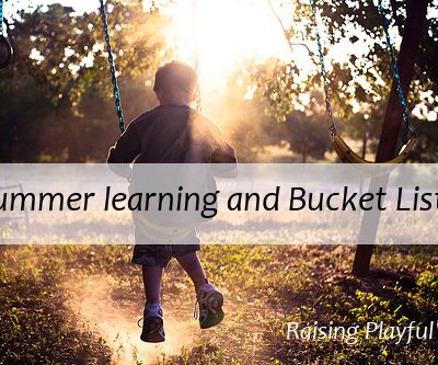 Summer learning and bucket lists