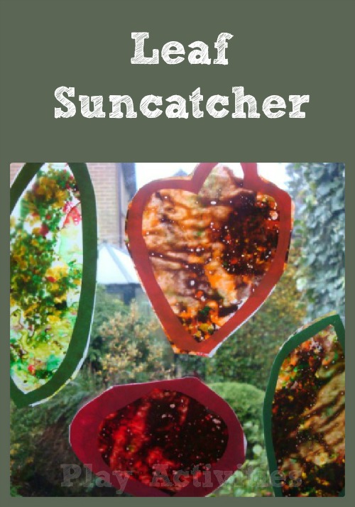 Capturing fall sunshine and colours in a suncatcher