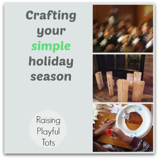 cCafting your simple holiday season