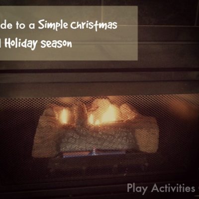 Guide to a Simple Christmas and Holiday season