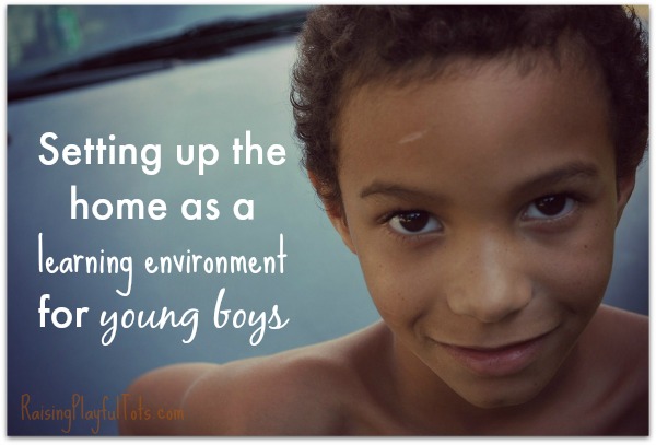 Setting up the home as a learning environment for young boys