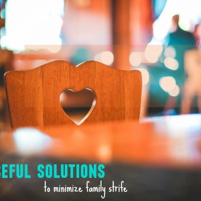 Peaceful solutions to minimize family strife when things just aren’t working