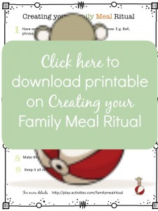 family meal ritual cover