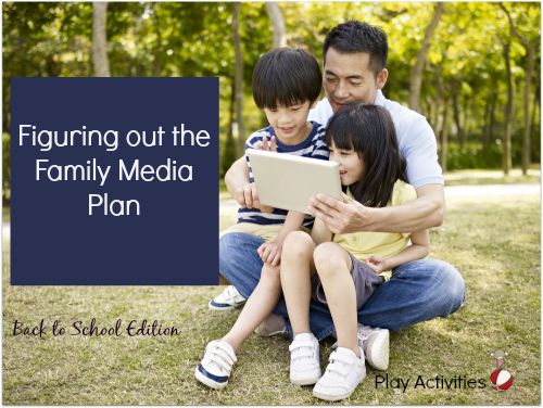 How will we all use our media devices as a family? Figuring out our family media plan + Printable questions to get started