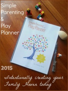 2015 Parenting Planner, Calendar and Play Planner for family