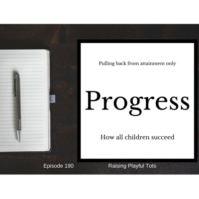 Progress as a better measure for children