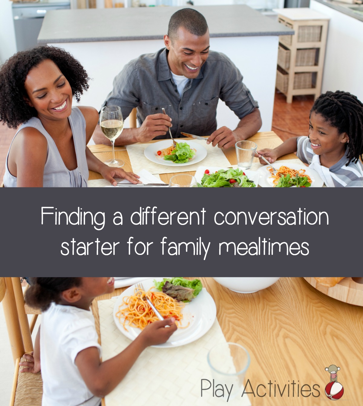 family dinner conversation starters with a difference | Play-Activities.com