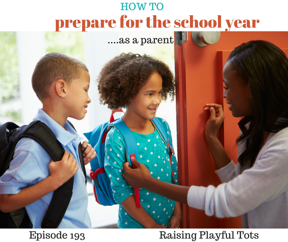 How to prepare for the school year as a parent so you don't get bogged down in a fog just saying....YES to everything!