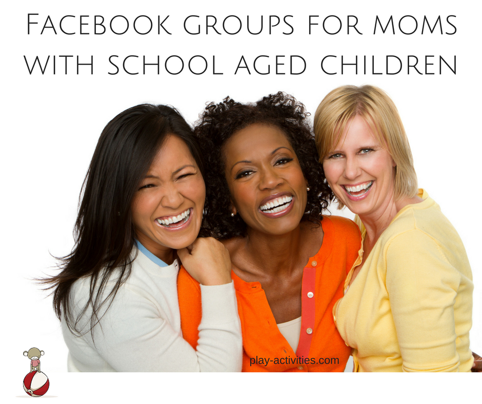 Great Facebook Groups for moms with school aged children