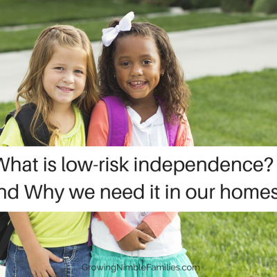 What is low-risk independence?