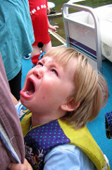 Full-on temper tantrum cry session