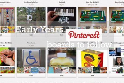My 16 favorite Early years Pinterest Boards