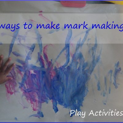 12 ways to make mark making fun