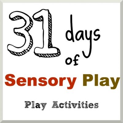 31 Days Of Sensory Play {Day One} Create a special parent child bracelet