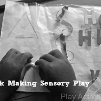 31 Days Of Sensory Play {Day Eight} Mark Making Sensory Play