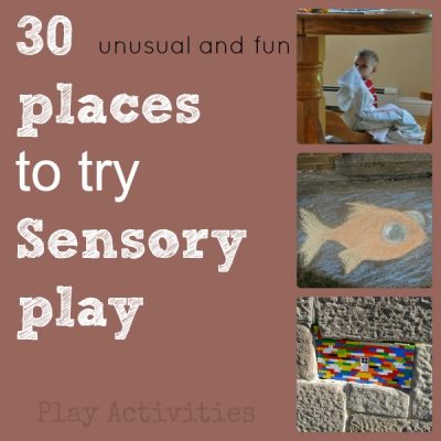 31 Days Of Sensory Play {Day Eleven} Your home is a blank canvas for Sensory Play