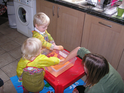 sensory play for toddlers