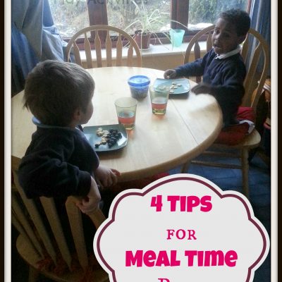 4 Tips for Meal Time Bliss- Sunday Parenting Party