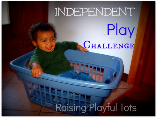independent play challenge. Are you in?