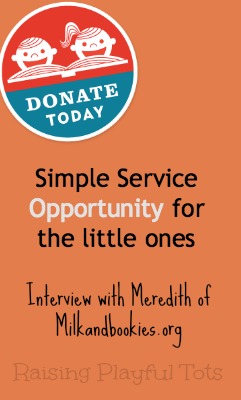 Simple Service opportunity for the little ones