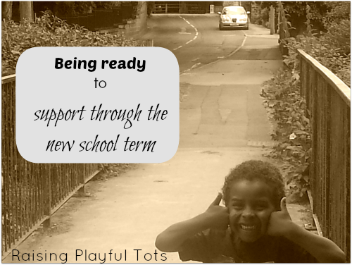 There's always time....Being ready to support through the new school term. 