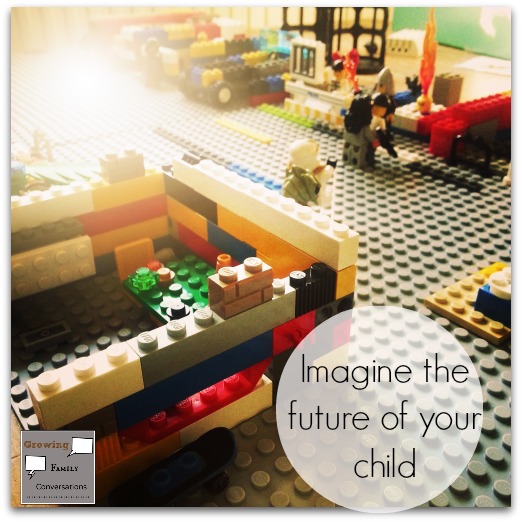 imagine the future of your child. Work steps towards it rather than living in fear of each stage