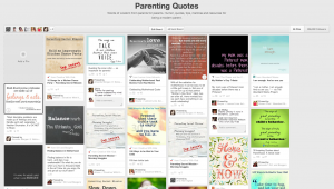 Parenting Quote Pinterest board