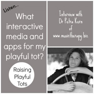 What interactive media and apps for my playful tot?