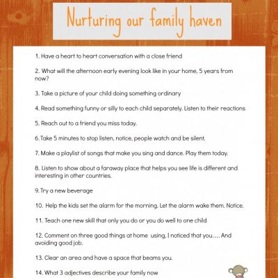 15 Day Mom Challenge Nurturing Our Family Haven