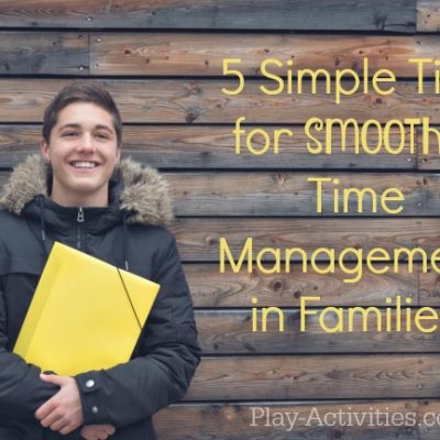 5 simple tips for smoother time management in families