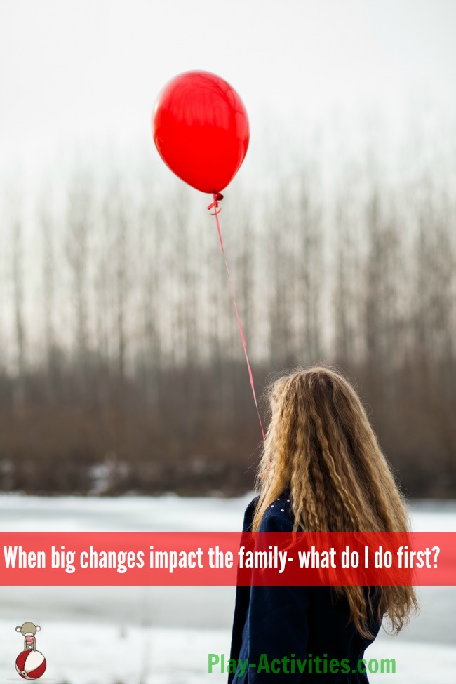 Great for when you have big changes to make in the family and you're not sure where to start?