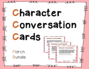 Gratitude, courage and adversity,Unity and cooperation Character Conversation Cards