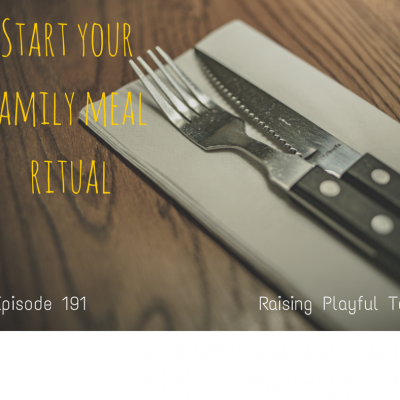 Start your family meal ritual