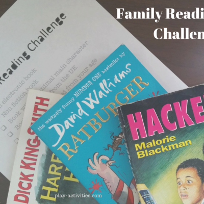 Start your own family reading challenge