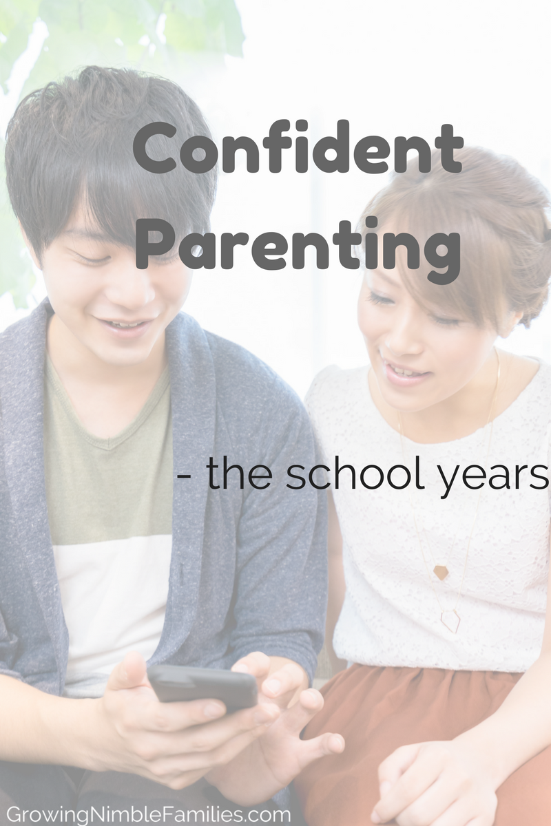 Don't stay stuck in the overwhelm of the school years. Focus on what's important ( to your family ) and be that confident parent. Here's how!