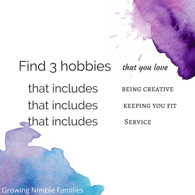 Remember hobbies? Try them 21st Century style for a changed family life