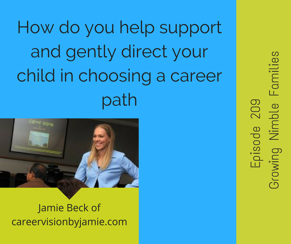 Middle and high school parents questions answered about supporting the kids career choices. Answering the big question, what happens when you don't think they can do what they think they can do? Podcast interview with a career counselor 