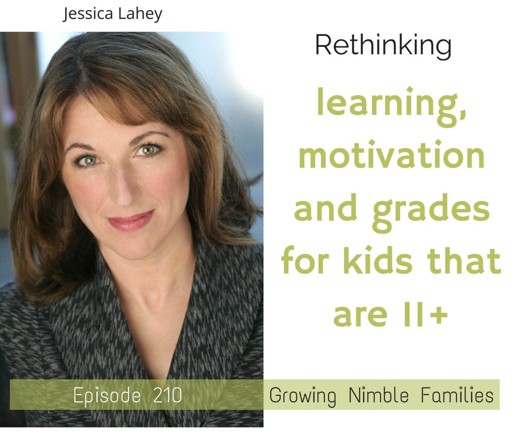 What's the deal with paying for grades? The science and the scoop. Interview with Jessica Lahey 