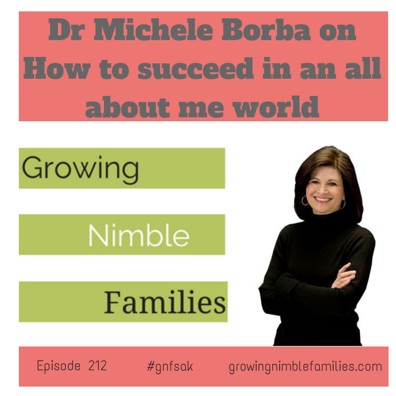 Dr Michele Borba on Empathy and how to succeed in an all about me